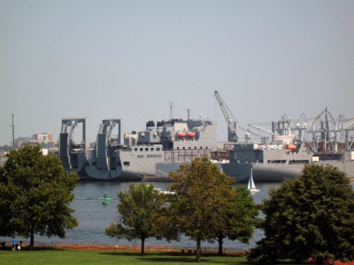 Ships in the Harbor